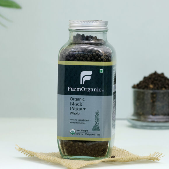 Organic Black Pepper Whole - Image 2